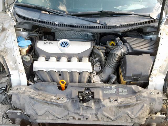 3VWPW31C48M502944 - 2008 VOLKSWAGEN NEW BEETLE 银色 照片 7
