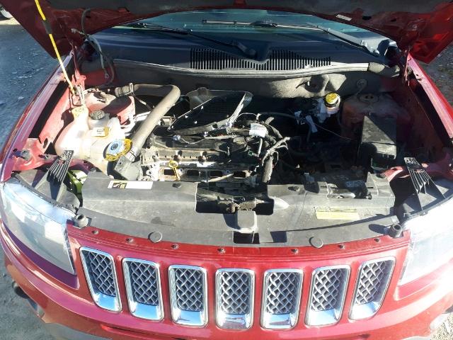 1C4NJDAB9FD100917 - 2015 JEEP COMPASS SP 红色 照片 7