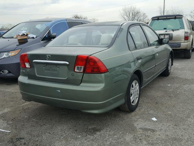 2HGES16354H606582 - 2004 HONDA CIVIC DX V GREEN photo 4