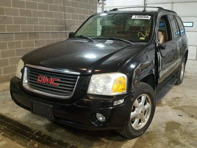 1GKDT13S752263050 - 2005 GMC ENVOY BLACK photo 2