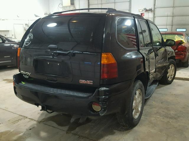 1GKDT13S752263050 - 2005 GMC ENVOY BLACK photo 4