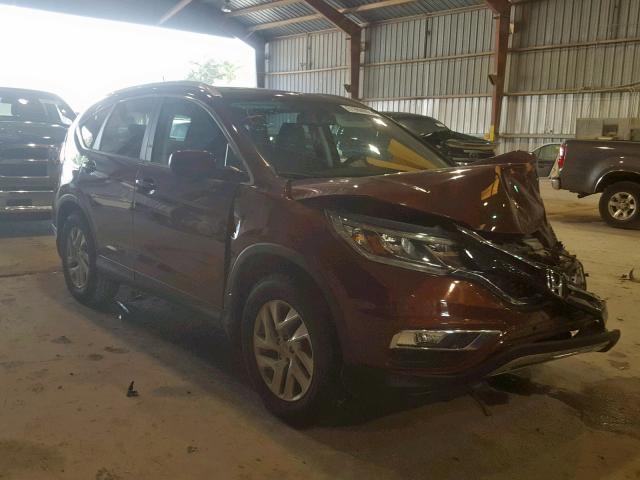 2HKRM3H79FH501849 - 2015 HONDA CR-V EXL BURGUNDY photo 1