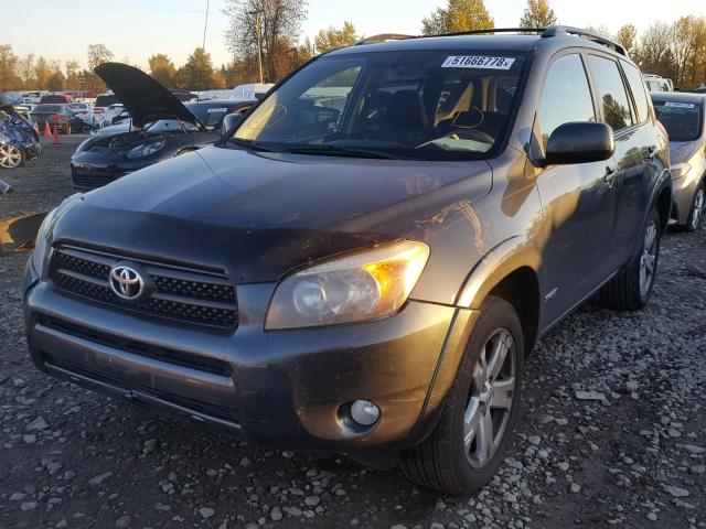 JTMBD32V275090059 - 2007 TOYOTA RAV4 SPORT GRAY photo 2