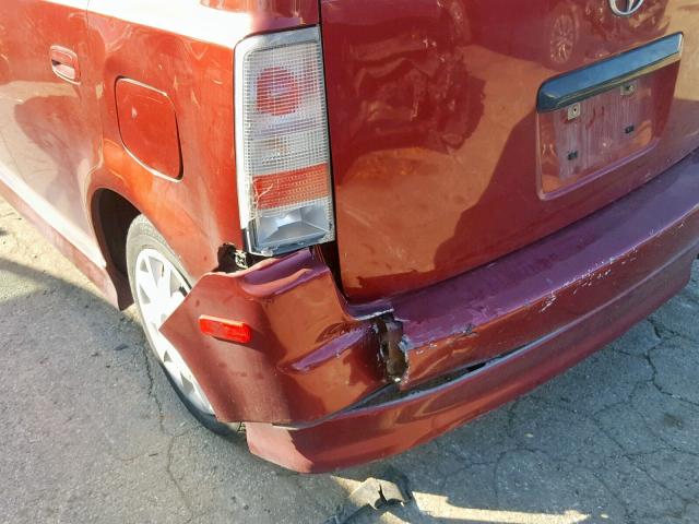 JTLKT324364066744 - 2006 TOYOTA SCION XB Rot Foto 9