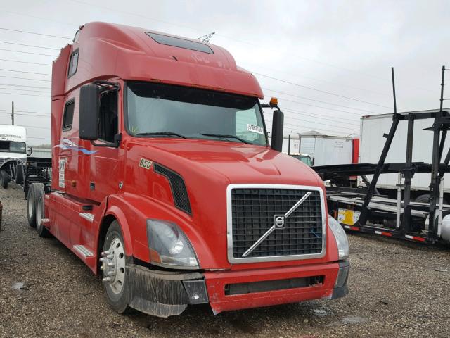 4V4NC9GH87N457850 - 2007 VOLVO VN VNL RED photo 1