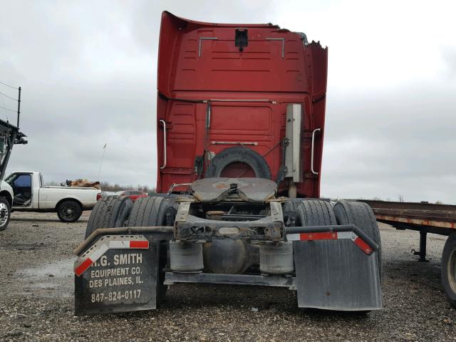 4V4NC9GH87N457850 - 2007 VOLVO VN VNL RED photo 9