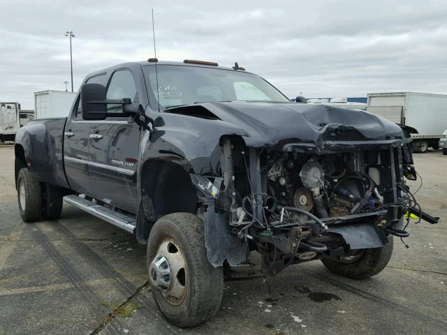 1GT426C81DF114401 - 2013 GMC SIERRA K35 BLACK photo 1