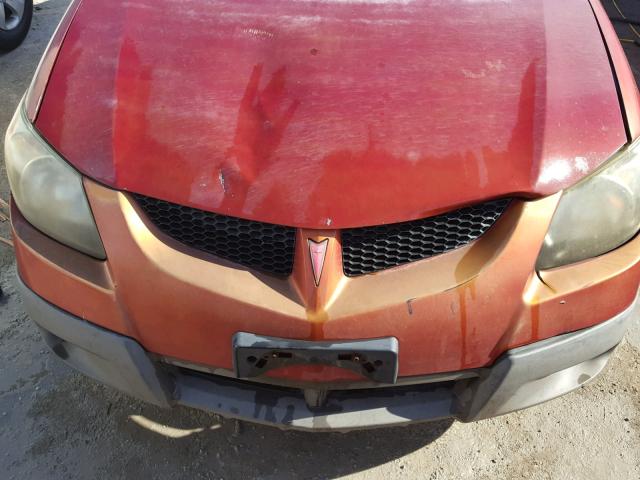 5Y2SL62863Z427060 - 2003 PONTIAC VIBE RED photo 9