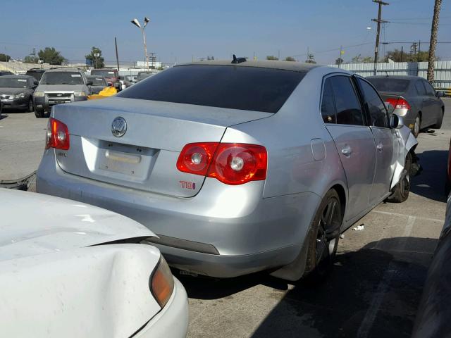 3VWST71K86M844816 - 2006 VOLKSWAGEN JETTA TDI SILVER photo 4