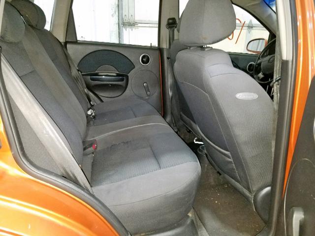 KL1TD66627B729025 - 2007 CHEVROLET AVEO BASE Narıncı foto 6