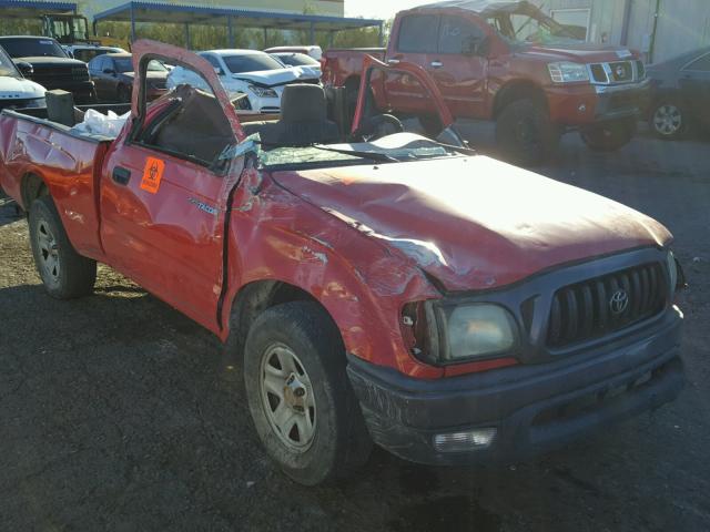 5TENL42N43Z295010 - 2003 TOYOTA TACOMA RED photo 1