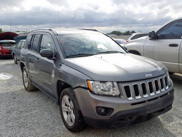 1C4NJDBBXCD588821 - 2012 JEEP COMPASS SP GRAY photo 1