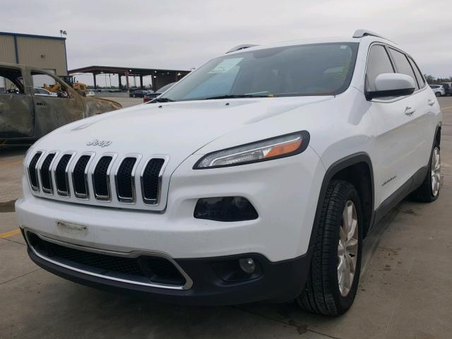 1C4PJLDS2FW506847 - 2015 JEEP CHEROKEE L WHITE photo 2