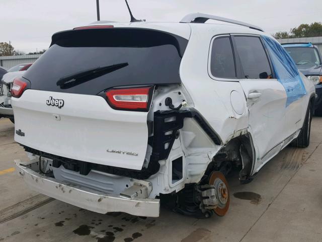 1C4PJLDS2FW506847 - 2015 JEEP CHEROKEE L WHITE photo 4