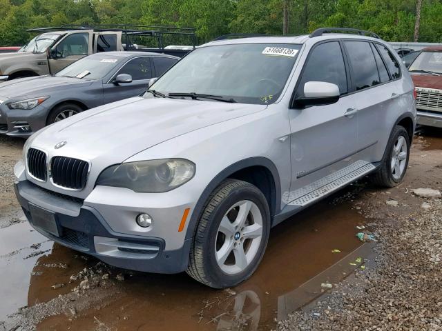 5UXFE43517L013485 - 2007 BMW X5 3.0I SILVER photo 2