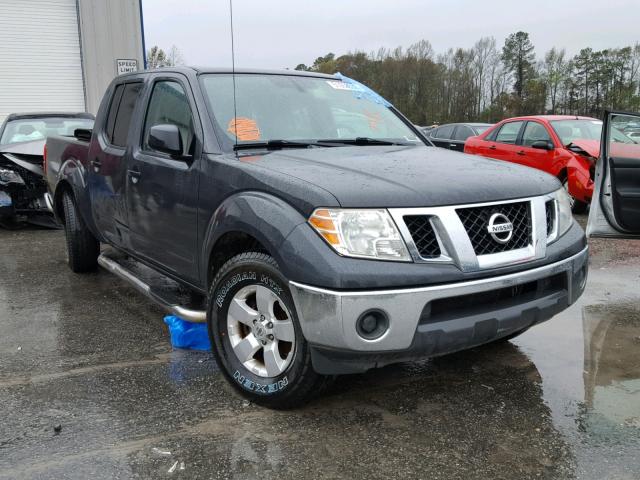 1N6AD0ER6AC447347 - 2010 NISSAN FRONTIER C BLACK photo 1