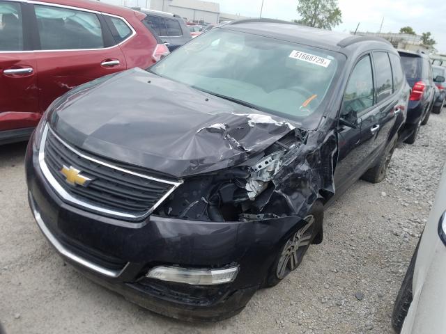 1GNKRFED3HJ189091 - 2017 CHEVROLET TRAVERSE LS  photo 2