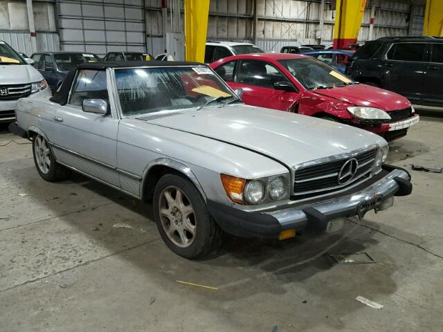 WDBBA45A9BB002088 - 1981 MERCEDES-BENZ 380 SL SILVER photo 1