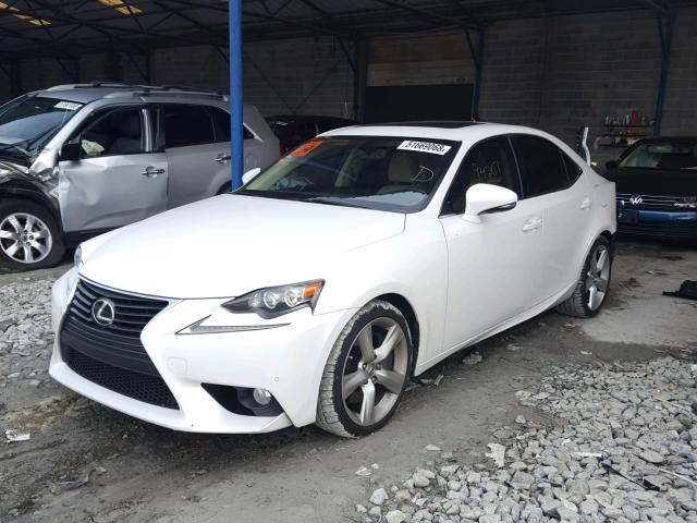 JTHBE1D2XE5002472 - 2014 LEXUS IS 350 WHITE photo 2