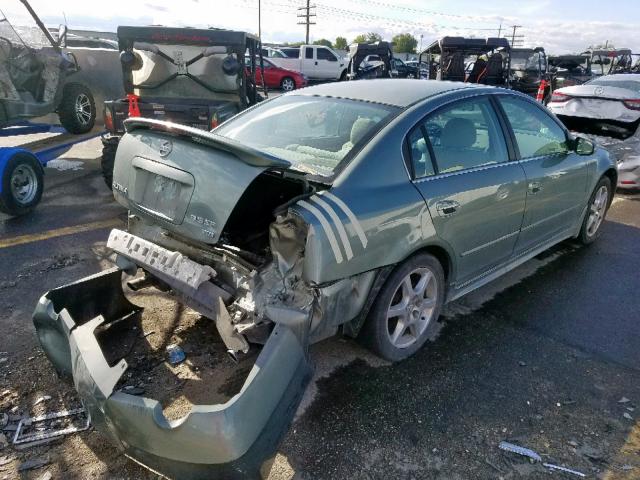 1N4BL11D45C108690 - 2005 NISSAN ALTIMA SE GREEN photo 4