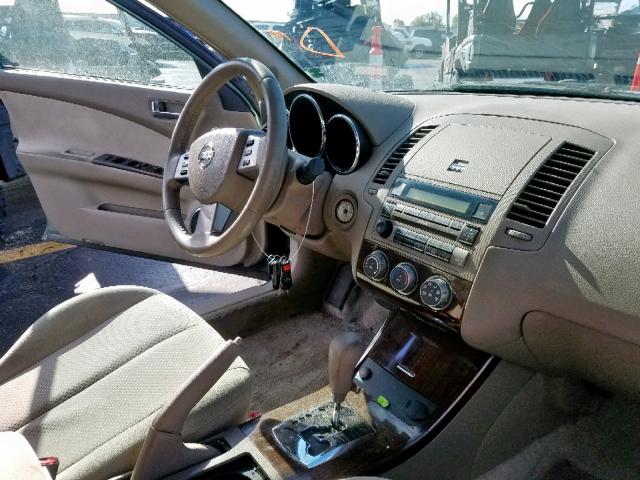 1N4BL11D45C108690 - 2005 NISSAN ALTIMA SE GREEN photo 9