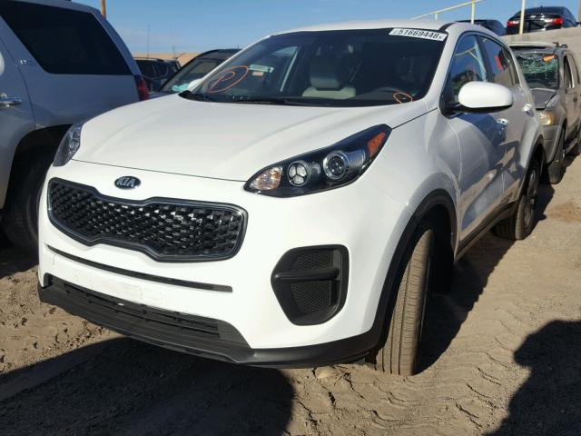 KNDPM3AC5K7503708 - 2019 KIA SPORTAGE L WHITE photo 2