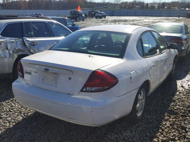 1FAFP55S34G202105 - 2004 FORD TAURUS SES WHITE photo 4