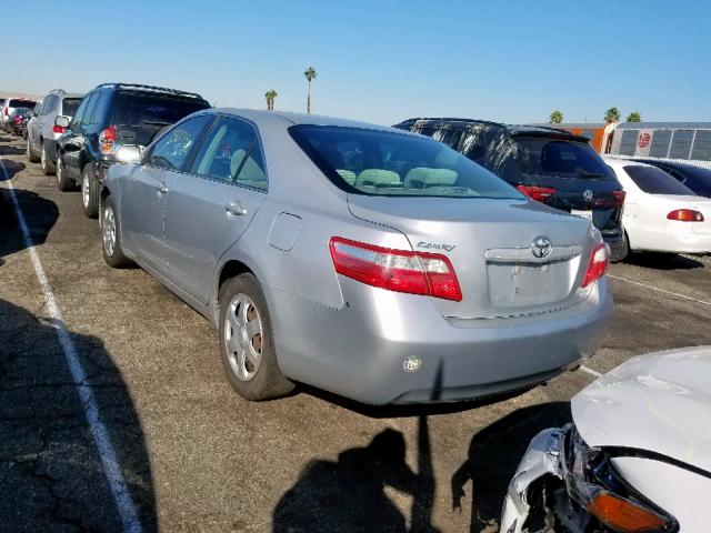 4T1BE46K57U679627 - 2007 TOYOTA CAMRY CE SILVER photo 3