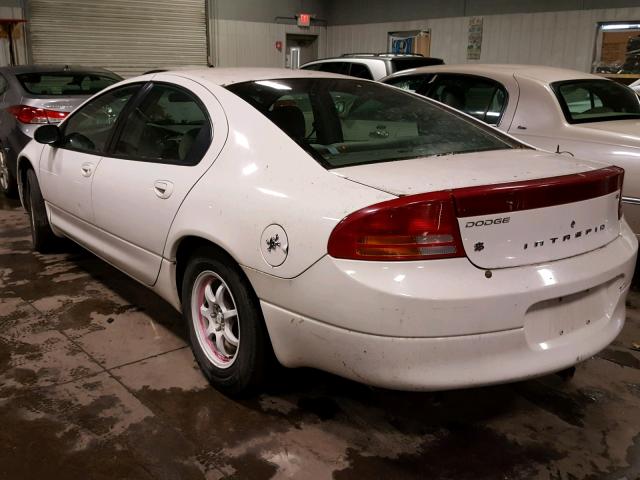 2B3HD46R82H105261 - 2002 DODGE INTREPID S WHITE photo 3