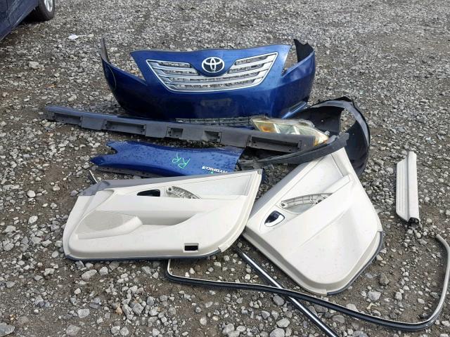 4T1BB46KX7U029880 - 2007 TOYOTA CAMRY HYBR BLUE photo 9