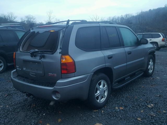 1GKDT13S982128186 - 2008 GMC ENVOY GRAY photo 4