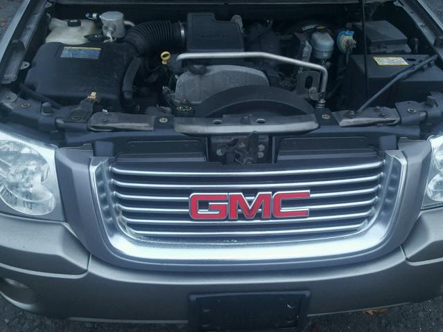 1GKDT13S982128186 - 2008 GMC ENVOY GRAY photo 7