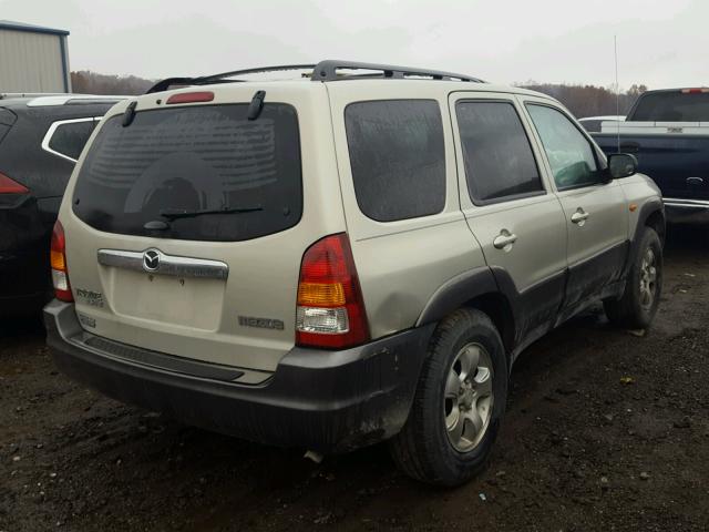 4F2CZ96113KM05560 - 2003 MAZDA TRIBUTE ES GOLD photo 4