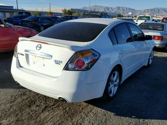 1N4BL21E57N446122 - 2007 NISSAN ALTIMA 3.5 WHITE photo 4