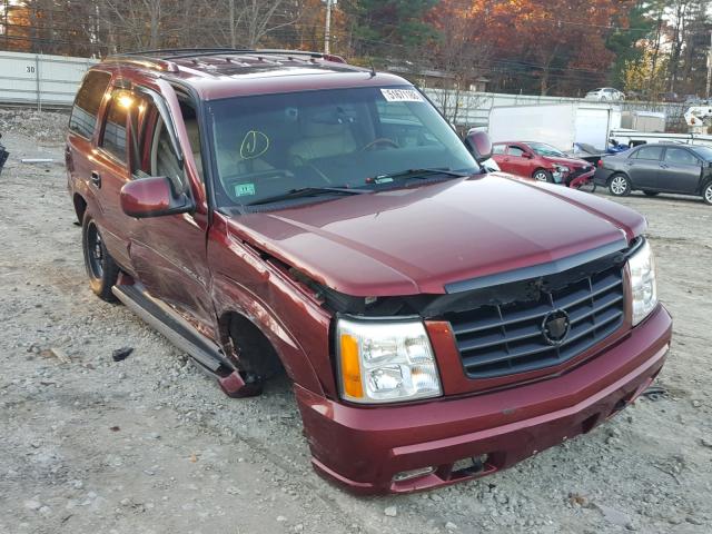 1GYEK63N02R123641 - 2002 CADILLAC ESCALADE L RED photo 1