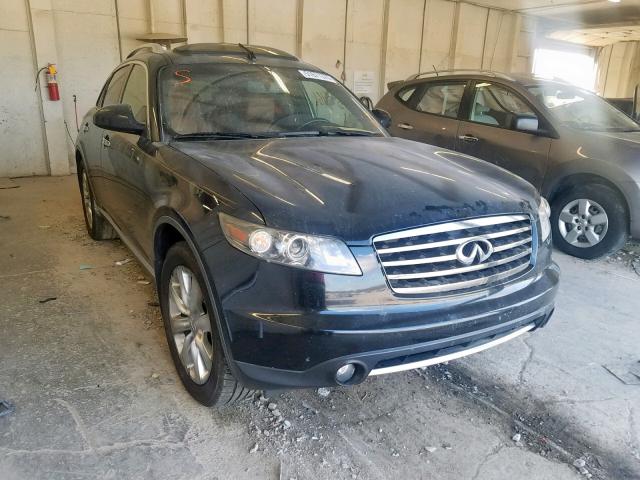 JNRBS08W46X401465 - 2006 INFINITI FX45 BLACK photo 1