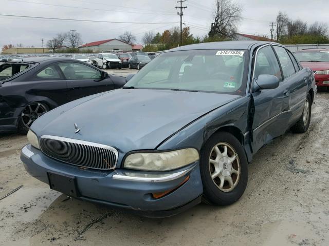 1G4CW54K614132867 - 2001 BUICK PARK AVENU BLUE photo 2