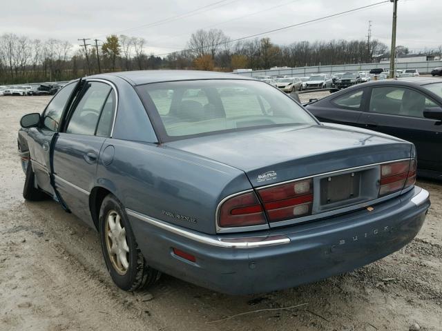 1G4CW54K614132867 - 2001 BUICK PARK AVENU BLUE photo 3