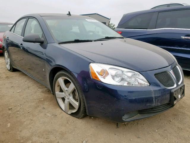 1G2ZH57N184125161 - 2008 PONTIAC G6 GT BLUE photo 1