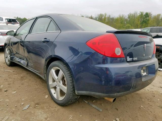 1G2ZH57N184125161 - 2008 PONTIAC G6 GT BLUE photo 3