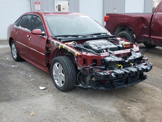 2G1WB5E38E1165724 - 2014 CHEVROLET IMPALA LIM RED photo 1