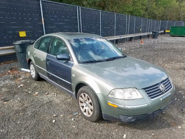 WVWPD63B43P260822 - 2003 VOLKSWAGEN PASSAT GLS GREEN photo 1