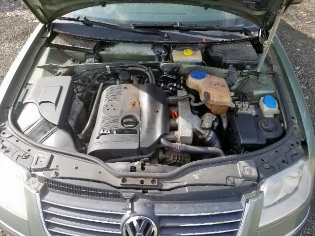 WVWPD63B43P260822 - 2003 VOLKSWAGEN PASSAT GLS GREEN photo 7