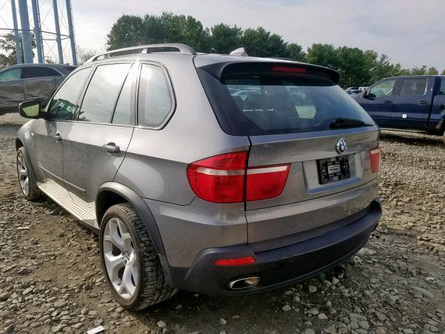 5UXFE8C50AL311279 - 2010 BMW X5 XDRIVE4 GRAY photo 3