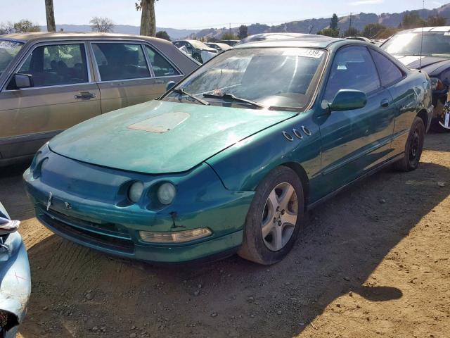 JH4DC4452RS037251 - 1994 ACURA INTEGRA LS GREEN photo 2