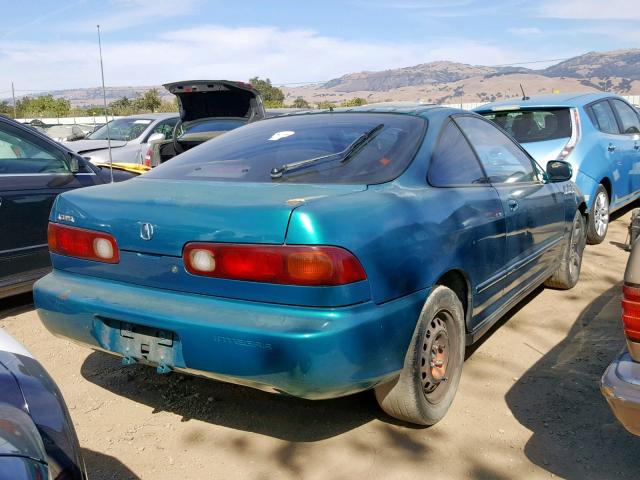 JH4DC4452RS037251 - 1994 ACURA INTEGRA LS GREEN photo 4