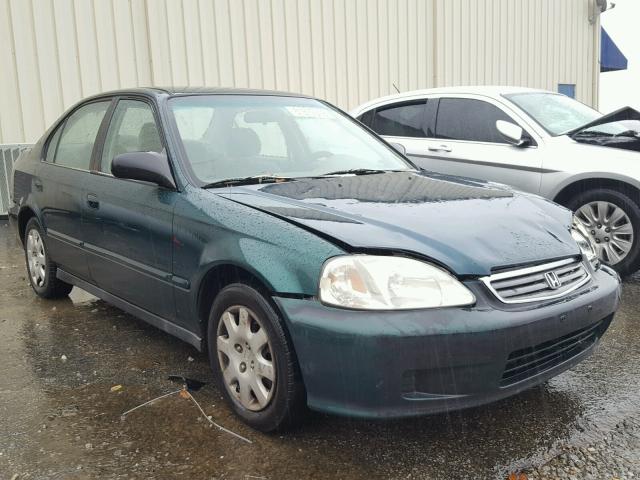 2HGEJ6618XH588971 - 1999 HONDA CIVIC BASE 绿色 照片 1
