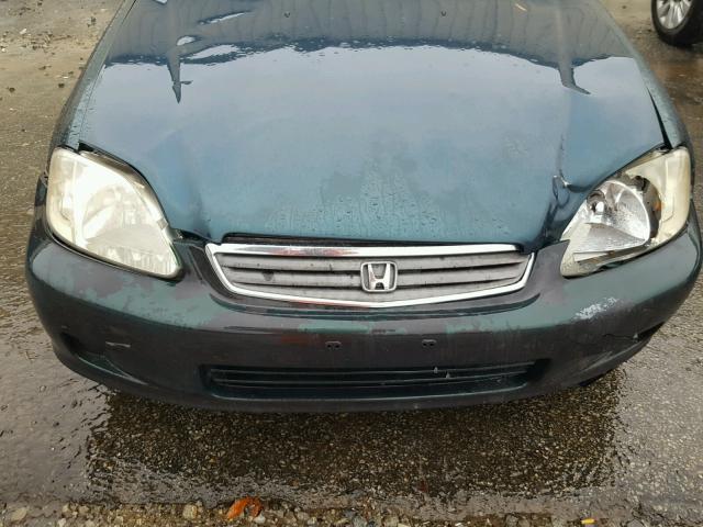 2HGEJ6618XH588971 - 1999 HONDA CIVIC BASE 绿色 照片 7
