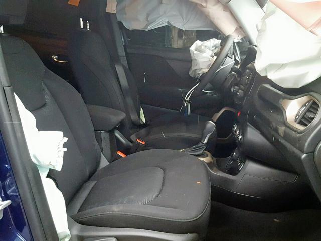 ZACCJBAB8HPG44695 - 2017 JEEP RENEGADE S BLUE photo 5