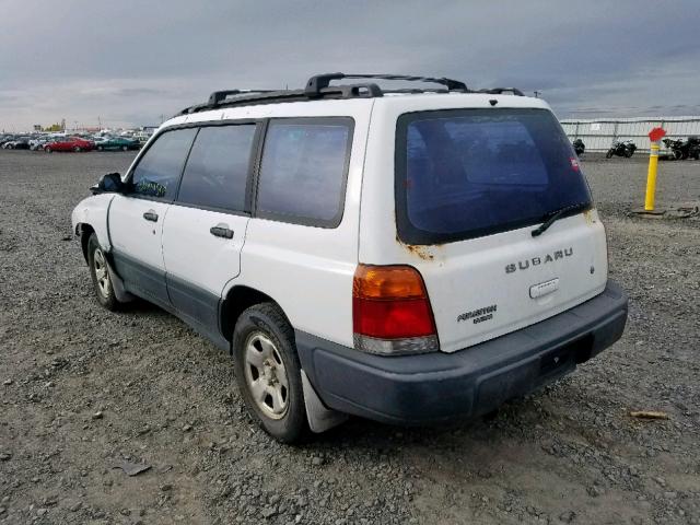 JF1SF6357XH747372 - 1999 SUBARU FORESTER L WHITE photo 3